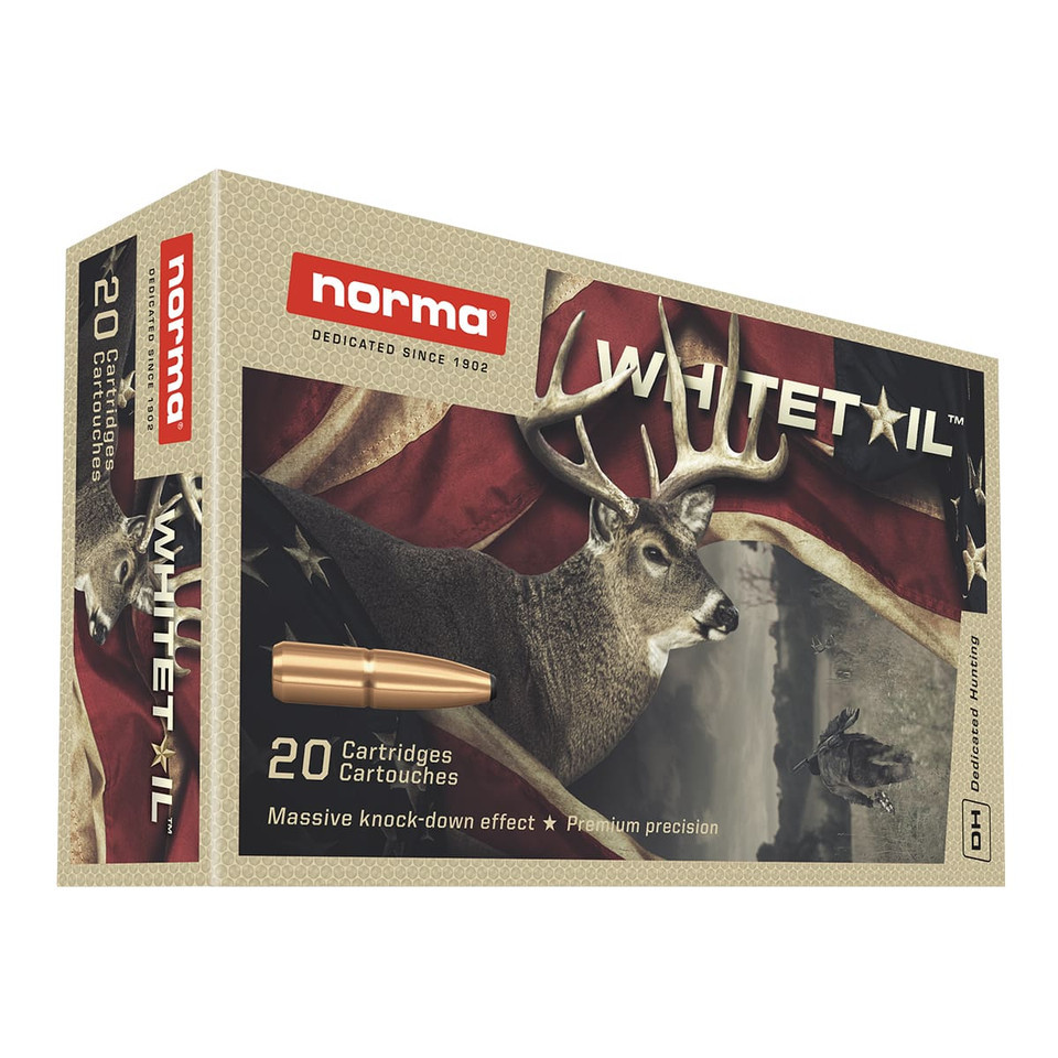 Norma 8x57mm JS Whitetail 196gr PSP Ammo
