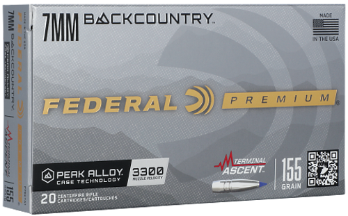 Federal 7mm Backcountry 155gr Terminal Ascent Ammo
