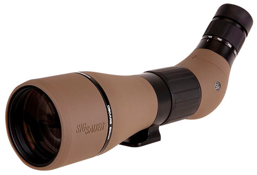 Sig Sauer Electro-Optics Oscar8 27-55x80mm Angled Spotting Scope