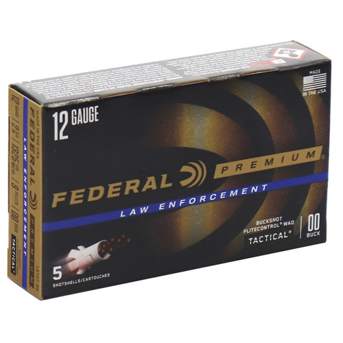 Federal Law Enforcement 12 Gauge 2 3/4" 9 Pellet #00 Buckshot