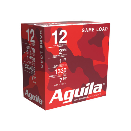 Aguila 12 Gauge 2.75'' 1 1/4 oz #7.5 Shot