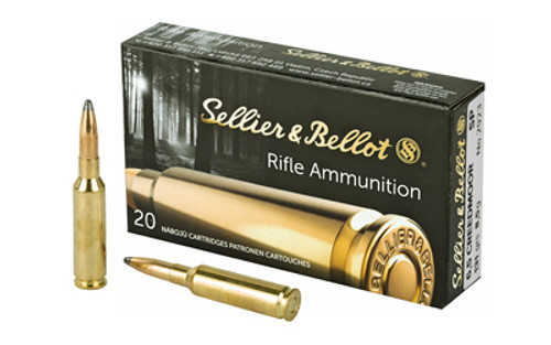 Sellier & Bellot Rifle 6.5 Creedmoor 131 gr Soft Point (SP)