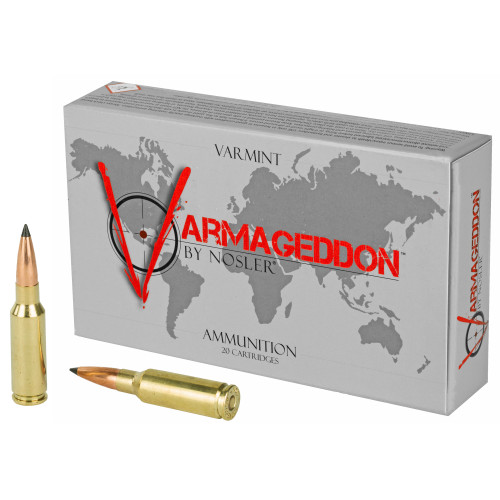 Nosler 6.5mm Grendel Varmageddon 90gr PolyTip Ammo