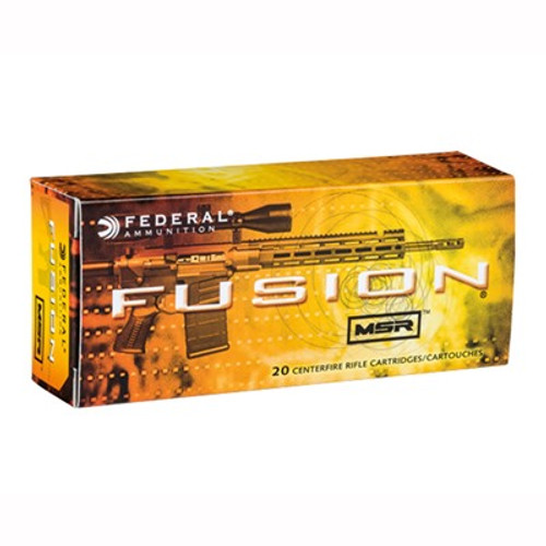 Federal Fusion MSR 6.5 Grendel 120 Grain Soft Point 20 Round Box F65GDLMSR1