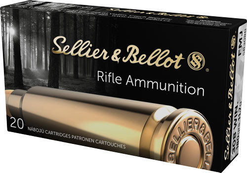 Sellier and Bellot .308 Win / 7.62x51mm  180gr FMJ Ammo