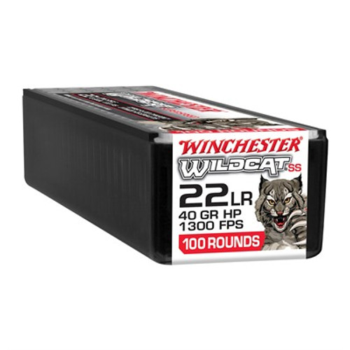 Winchester .22 Long Rifle Wildcat Super Speed 40gr Solid Ammo