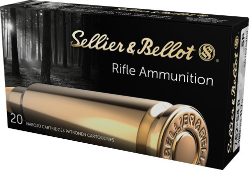 Sellier and Bellot 7.62x54mmR Rifle 180gr JSP Ammo