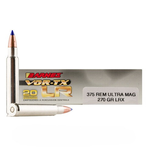 Barnes .375 RUM VOR-TX 270gr PolyTip Ammo