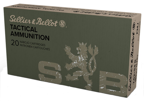Sellier and Bellot 7.62x54mmR Rifle 180gr FMJ Ammo