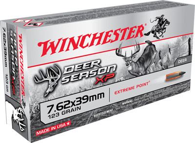 Winchester 7.62x39mm Deer Season XP 123gr PolyTip Ammo