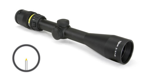 Trijicon AccuPoint 3-9x40mm Amber BAC Triangle Post Rifle Scope