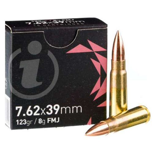 Igman 7.62x39mm 123gr FMJ Ammo