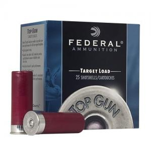 Federal Top Gun Shotgun Ammo 12 Gauge (12 ga.) 2.75 in. 2 3/4 Dr. 1 oz. 8 Shot 25 rd.