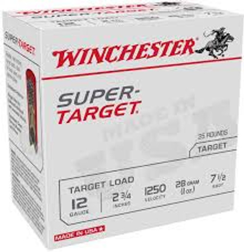 Winchester Super Target 12 Gauge 2.75'' 1 oz #7.5 Shot-shells