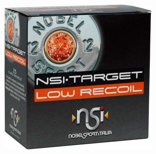 NobelSport Target Low Recoil 12 Gauge 2 3/4'' 1 oz #8 Shot