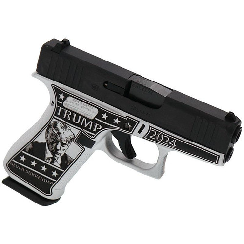 Glock 43X "Trump 2024 Mug Shot" Subcompact 9mm Luger Pistol