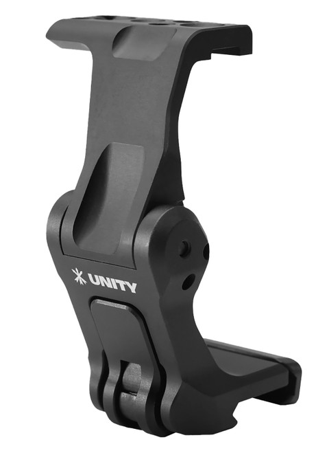 Unity Tactical, FAST, Magnifier Mount, 2.26" Optical Height, Compatible with G23, G30, G33, G43, G45, VMX-3T, Micro3X, Micro6X, 3X MAG-C, Juliet3X, Juliet4X, Juliet Micro3X, Anodized Finish, Black