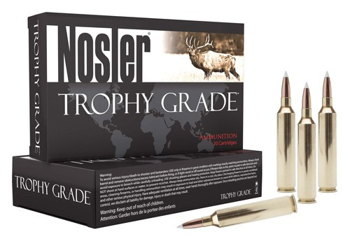 Nosler .22 Nosler Trophy Grade 70gr AccuBond Ammo