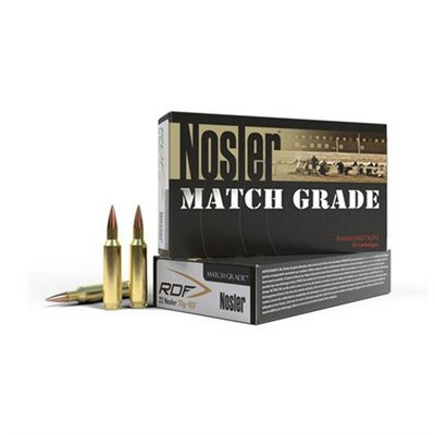Nosler .22 Nosler Match Grade 70gr RDF HPBT Ammo