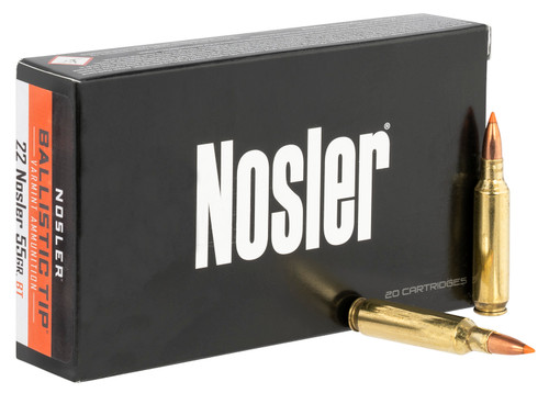 Nosler .22 Nosler Spitzer 55gr Ballistic Tip Varmint Bullets