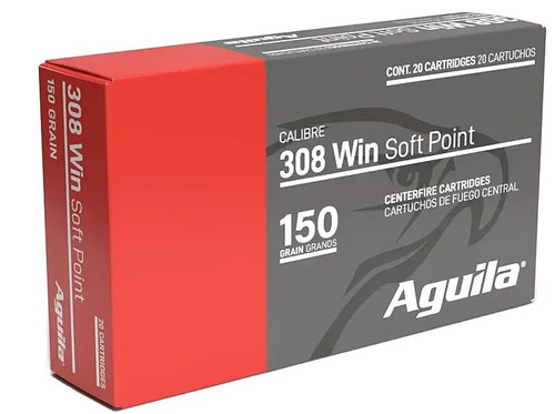 Aguila .308 Win 150gr InterLock SPBT Ammo