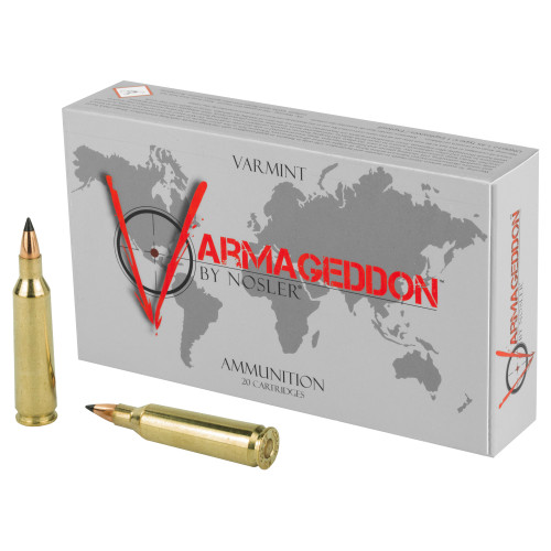 Nosler .22-250 Remington Varmageddon 55gr FB Tipped Ammo