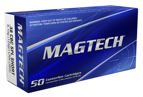 Magtech .38 Special Range/Training 125gr LRN Ammo