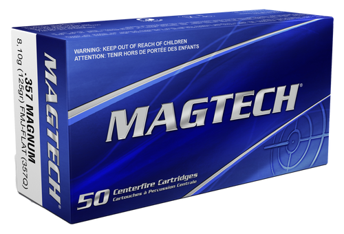 Magtech .357 Magnum Sport Shooting 125gr FMJ Flat Ammo