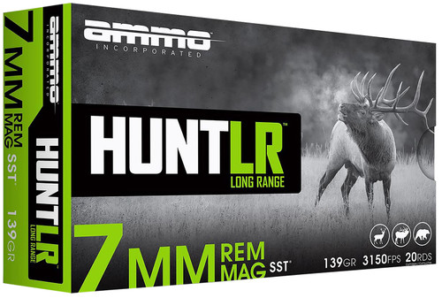Ammo Inc 7mm Remington Mag Hunt 139gr SST Ammo
