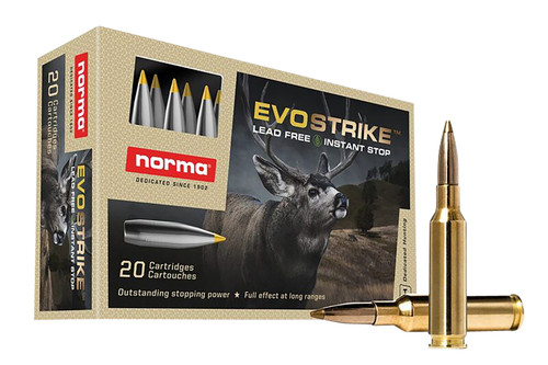 Norma 6.5mm Creedmoor Dedicated Hunting Evostrike 93gr Polymer Tip BT Ammo