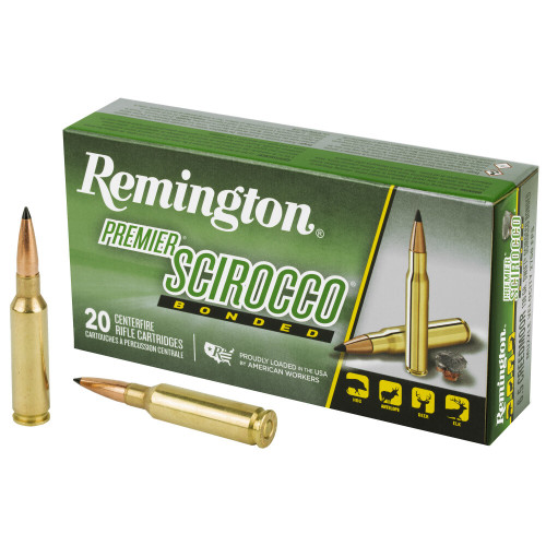 Remington 29344 Premier Swift Scirocco Bonded 130 Grain 6.5mm Creedmoor 2750 fps