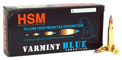 HSM HSM22354N Varmint Sierra BlitzKing 54 Grain .223 Remington 3120 fps