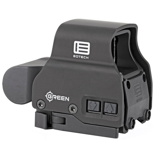 EOTech EXPS2 Holographic Sight, Green 68 MOA Ring with 1-MOA Dot Reticle, Side Button Controls, QD Lever, Black Finish