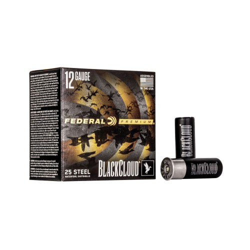 Federal PWBX1474 Federal Premium Black Cloud 12 Gauge 2-3/4 1-1/8oz #4 1500 FPS.