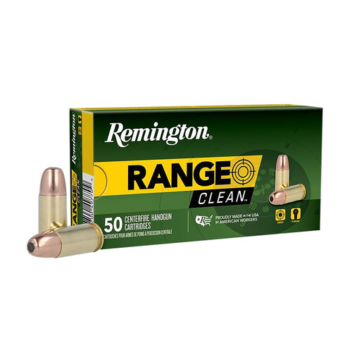 Remington 27681 Range Flat Nose Enclosed Base 115 Grain 9mm Luger/Parabellum 1145 fps