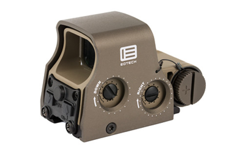 EOTech, XPS2-0 Holographic Sight, Green 68MOA Ring with 1-MOA Dot Reticle, Rear Button Controls, Tan