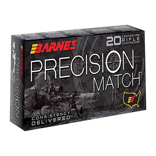Barnes 30737 Precision Match Burner Open Tip Match 125 Grain .300 AAC Blackout