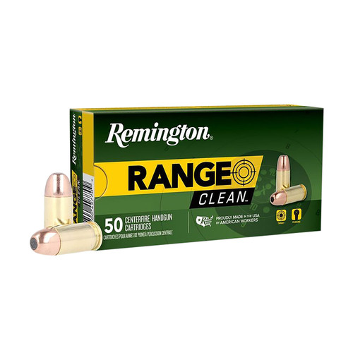 Remington 27685 Range Clean Flat Nose Enclosed Base 180 Grain .40 S&W 990 fps