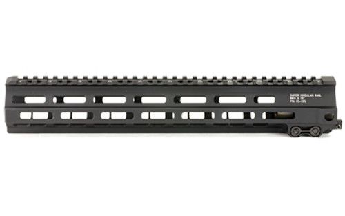 Geissele Automatics, MK8, Super Modular Rail, Handguard, 13.5", M-LOK, Barrel Nut Wrench Sold Separately (GEI-02-243), Gas Block Not Included, Black