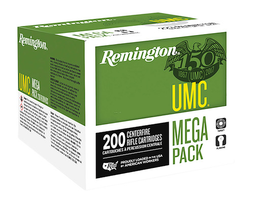 Remington .300 AAC Blackout UMC Mega Pack 150gr FMJ Ammo