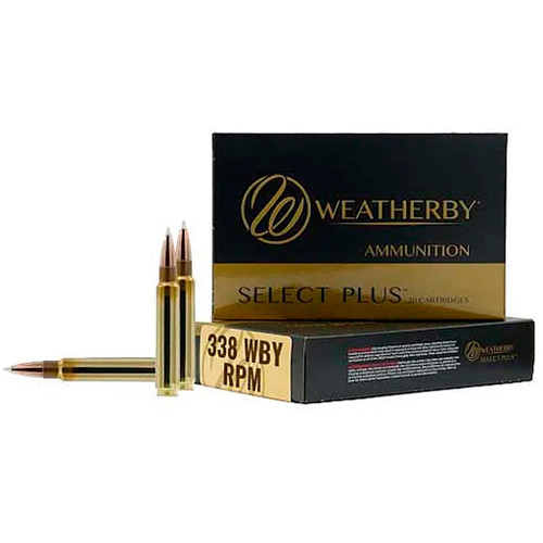 Weatherby .338 WBY RPM Select Plus 225gr Hornady Interlock Ammo