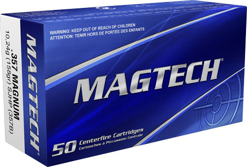Magtech .357 Magnum Range/Training 158gr SJHP Ammo