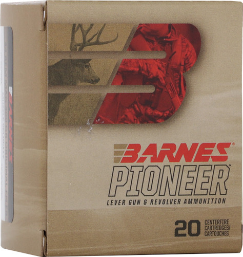 Barnes .44 Magnum Pioneer 225gr XPB Flat Nose Ammo