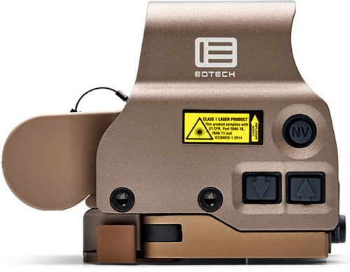 EoTech [EXPS3-0TAN] HWS - Single CR123 battery; reticle with 68 MOA ring and 1 MOA dot; QD; TAN/FDE