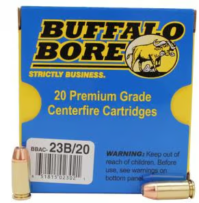 Buffalo Bore .40 S&W +P Heavy Strictly Business 180gr JHP Ammo