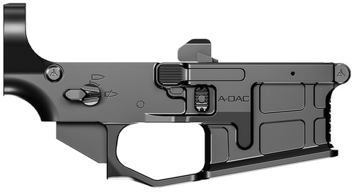 Radian Weapons A-DAC 15 Lower Receiver Black, Fully Ambi Controls, Talon 45/90 Safety, Ext. Bolt Catch, Left-Side Mag Release, Right-Side Bolt Release, Enhanced Takedown Pins