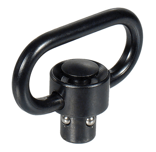 Leapers , Inc. UTG Sling Swivel, 1.38" Push Button Quick Detach, Black