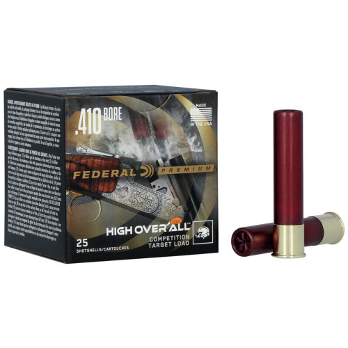 Federal Premium High Over All .410 Bore 2.5 in 1/2 oz #8.5