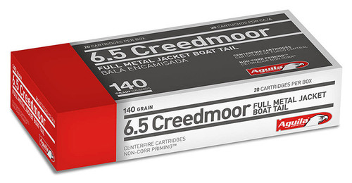 Aguila 6.5 Creedmoor 140gr FMJ BT Bullets