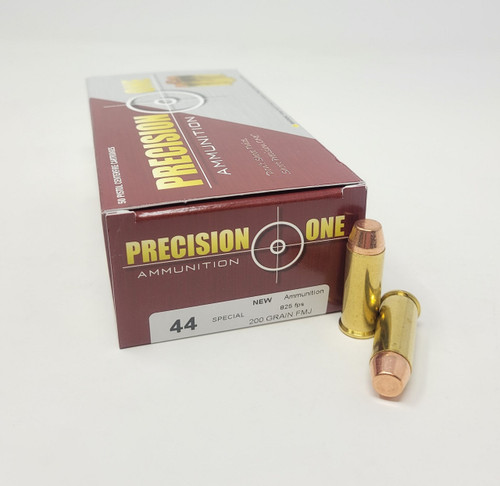 Precision One .44 S&W Special  200gr FMJ Ammo